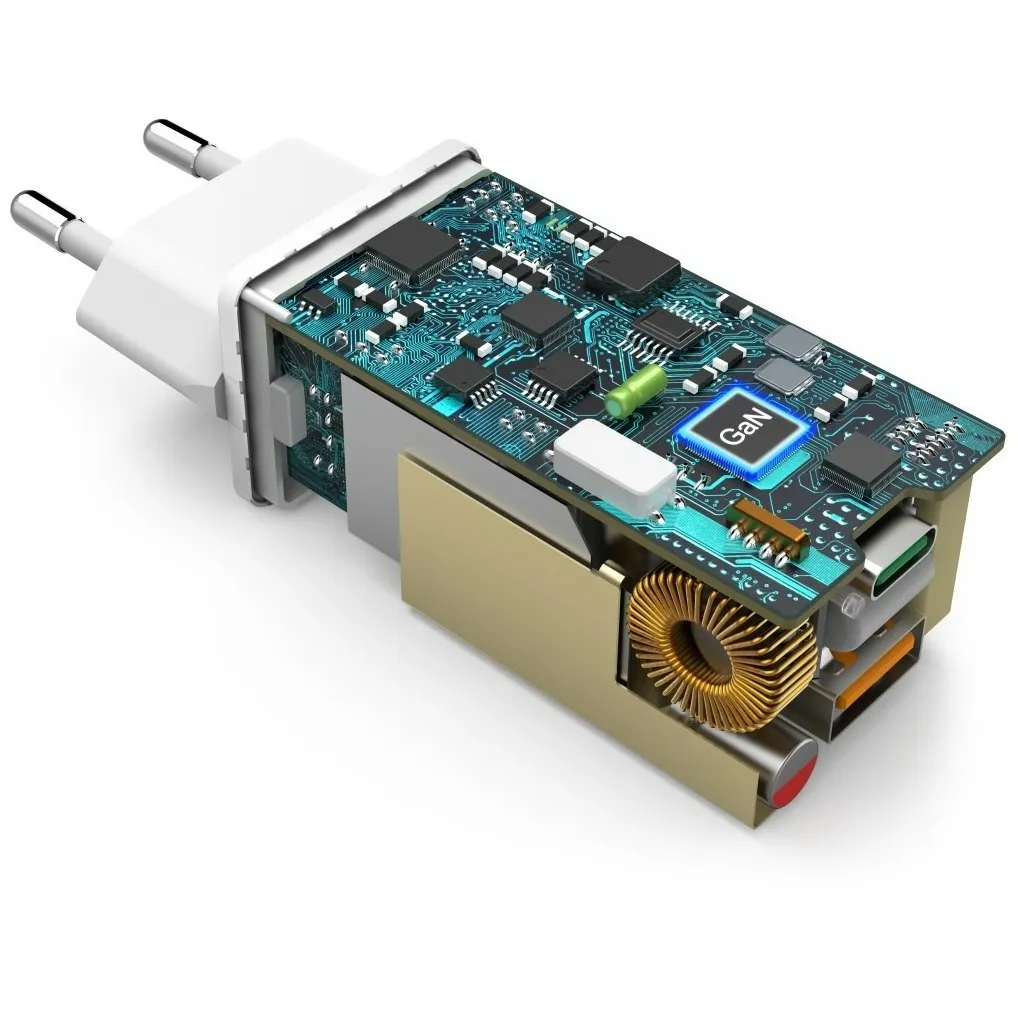 Hama Mini-Oplader, GaN, USB-C Power Delivery (PD) + USB-A QC3.0, 65W Wit