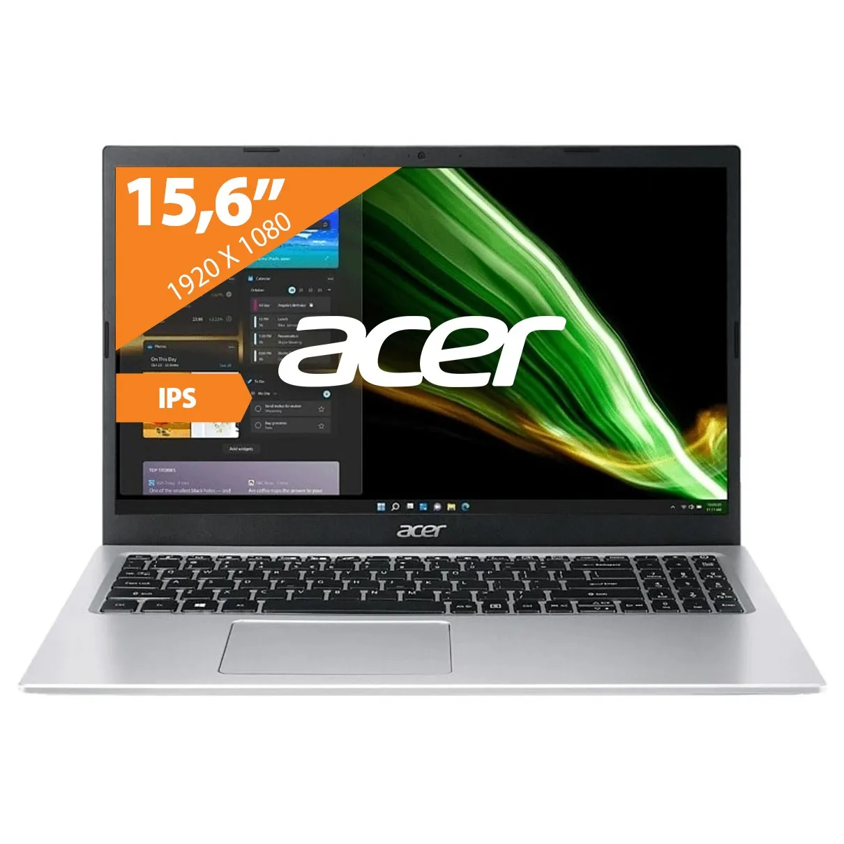Acer Aspire 3 15 A315-510P-35P7 Zilver