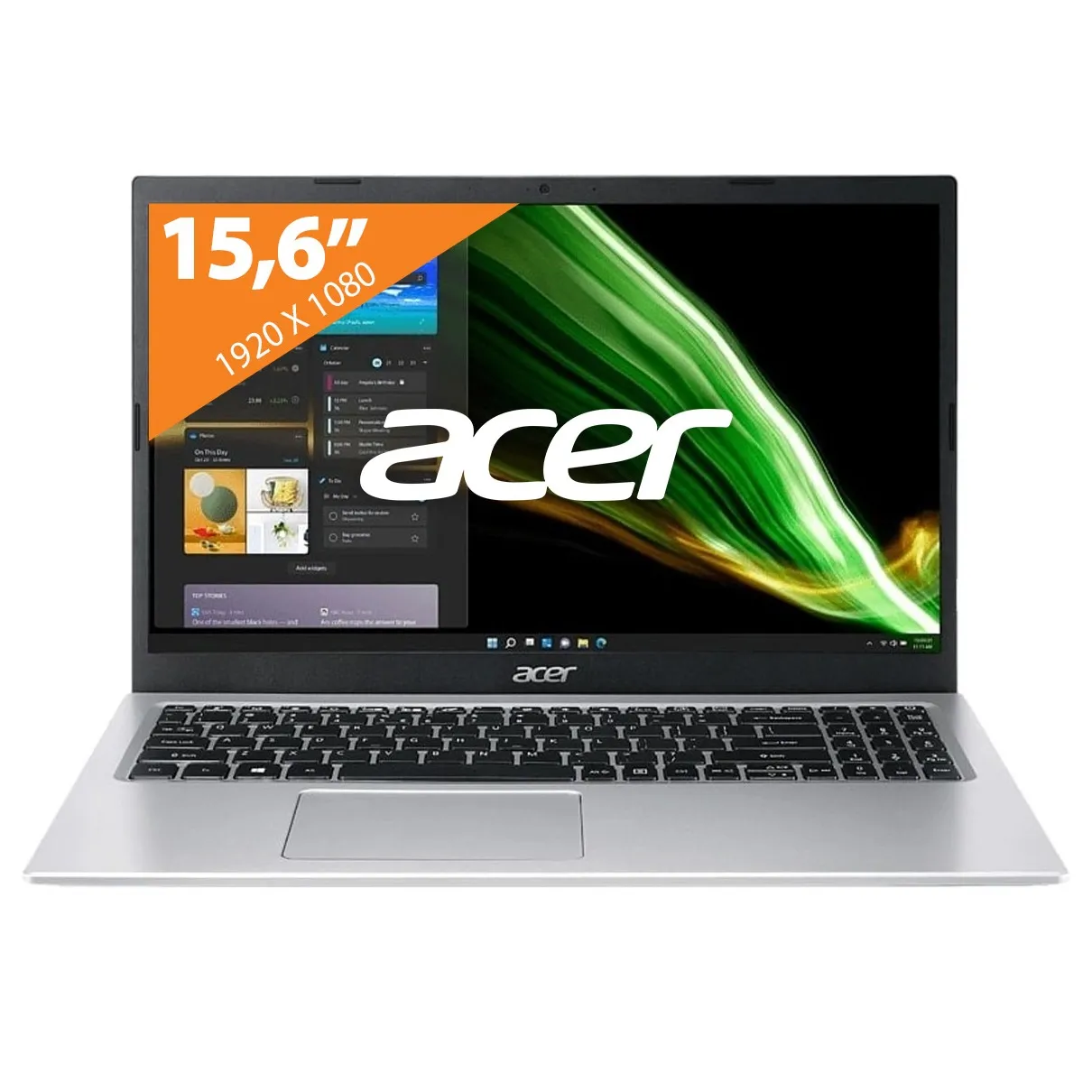 Acer Aspire 3 15 A315-510P-C60F Zilver