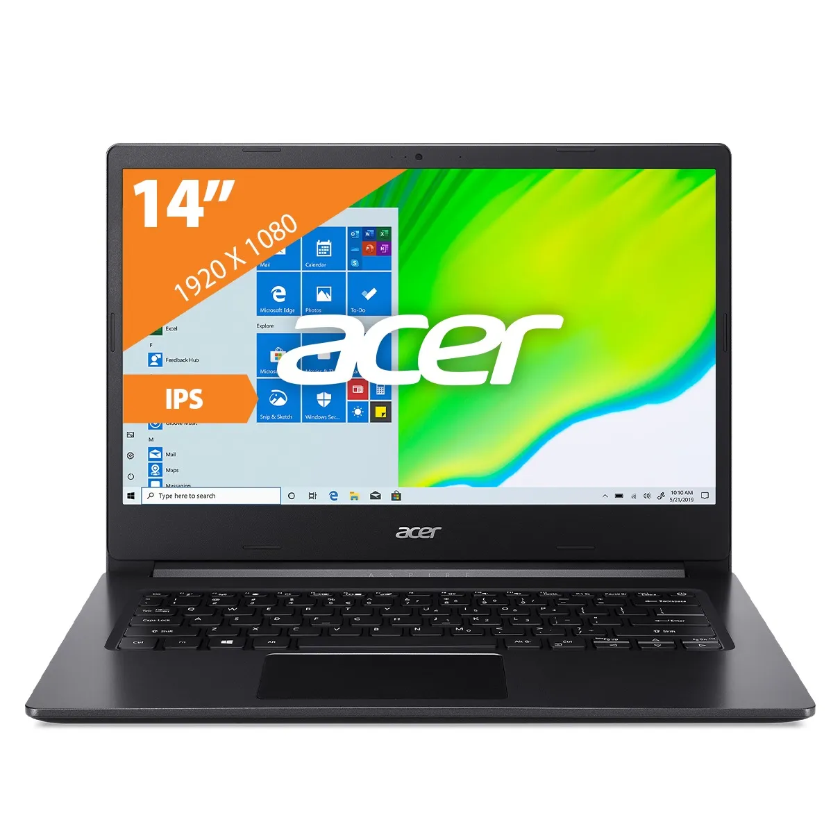 Acer Aspire 3 A314-22-R1EK Zwart