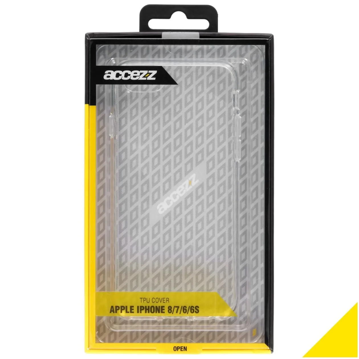 Accezz Clear Case voor Apple iPhone SE (2022 / 2020) / 8 / 7 / 6(s) Transparant