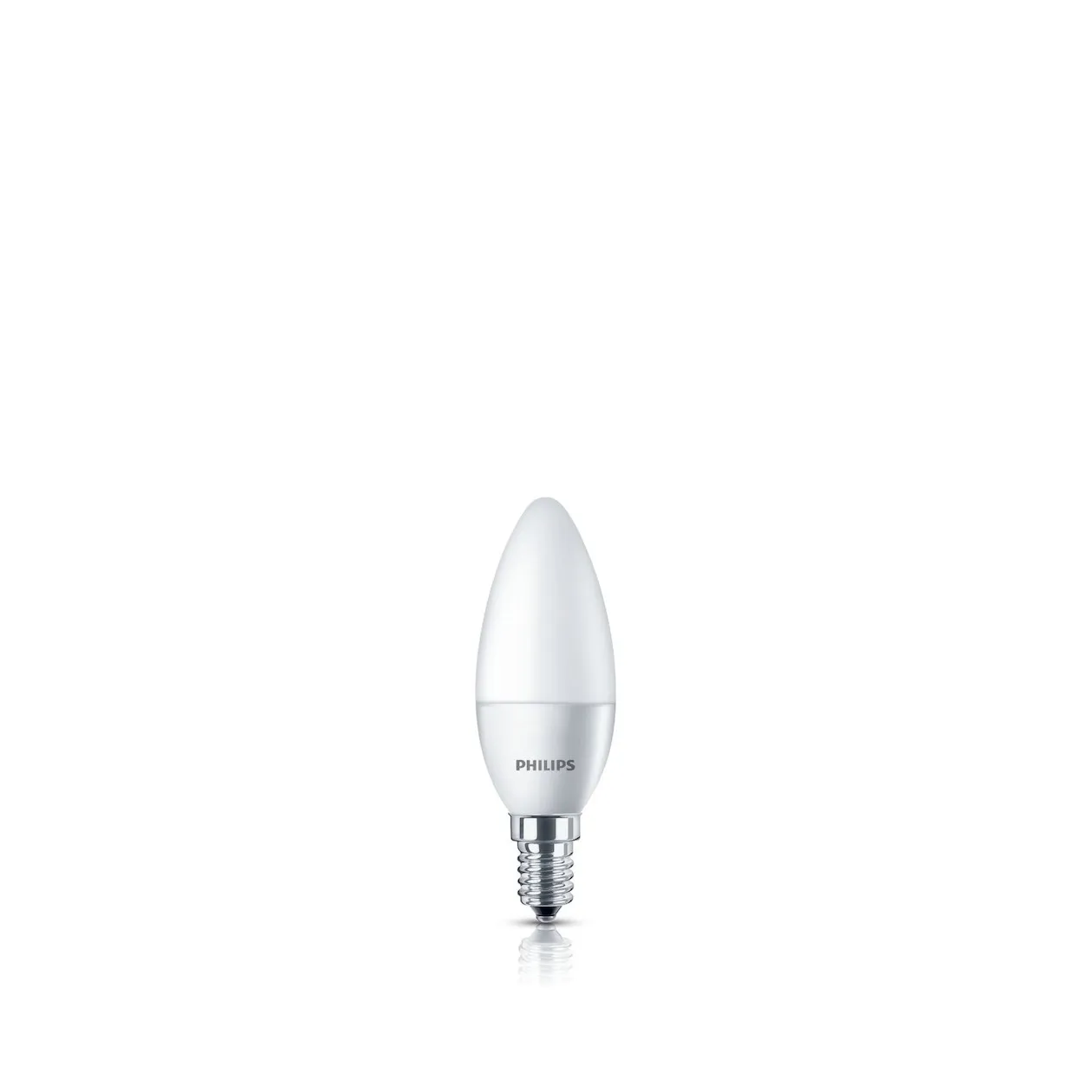 Philips LED lamp E4 4W 250Lm kaars mat 2 stuks
