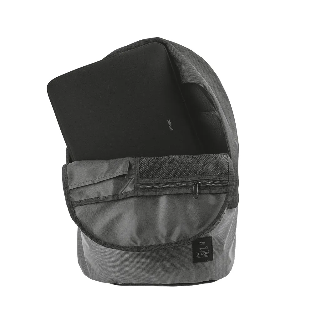 Trust Primo Soft Sleeve voor 15,6" laptops Zwart