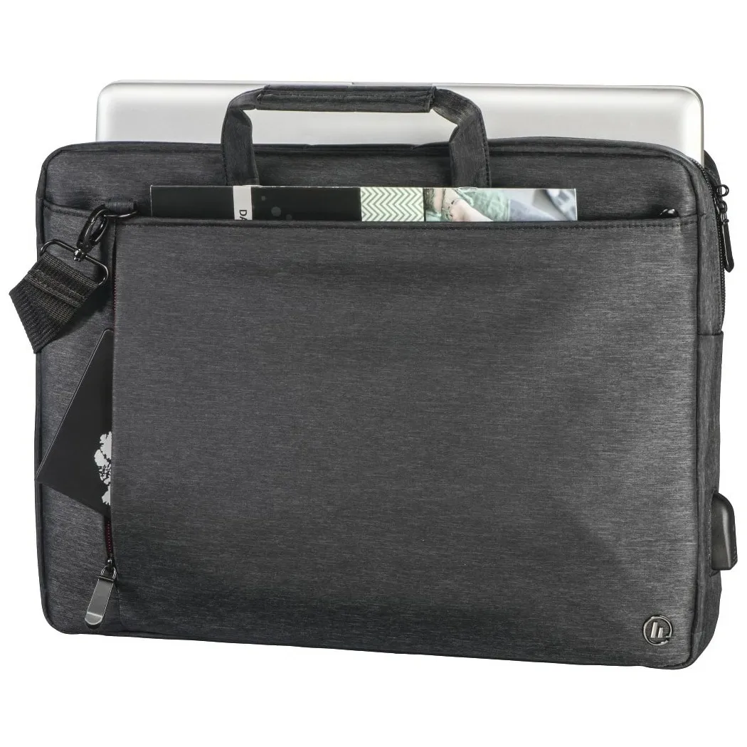 Hama Laptop-tas Manchester, tot 44 cm (17,3) Zwart