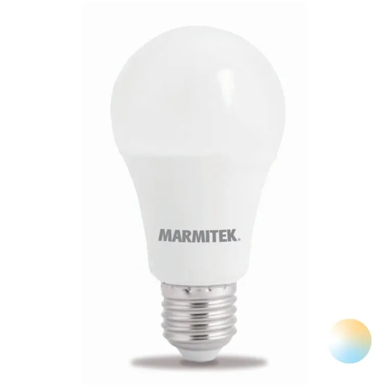 Marmitek GLOW ME - Smart Wi-Fi LED bulb - E27 | 806 lumen | 9 W = 60 W Wit