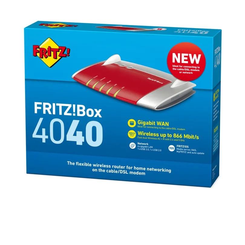 AVM FRITZ!Box 4040 Rood