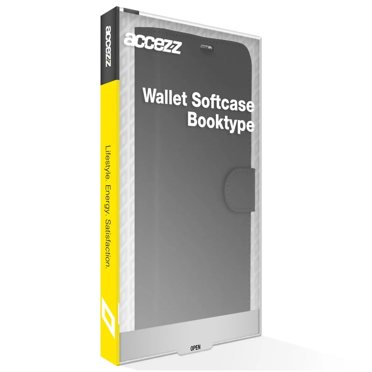 Accezz Wallet Softcase Bookcase Motorola Moto G84 Zwart