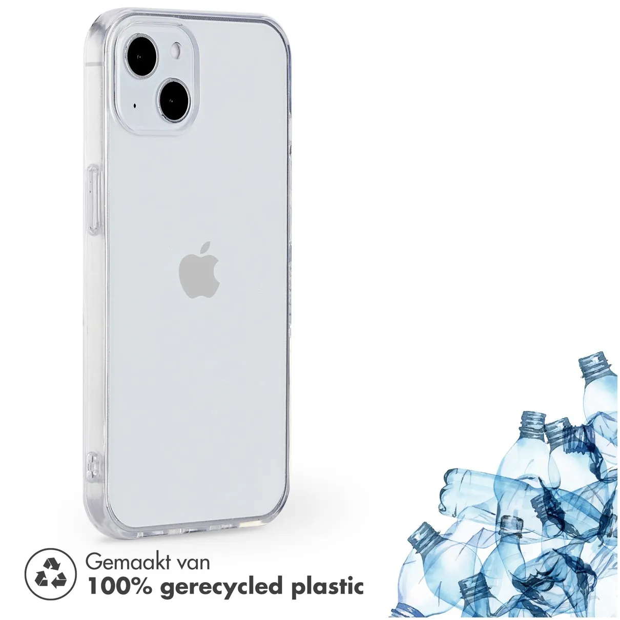 Accezz 100% Recycled Clear Backcover iPhone 13