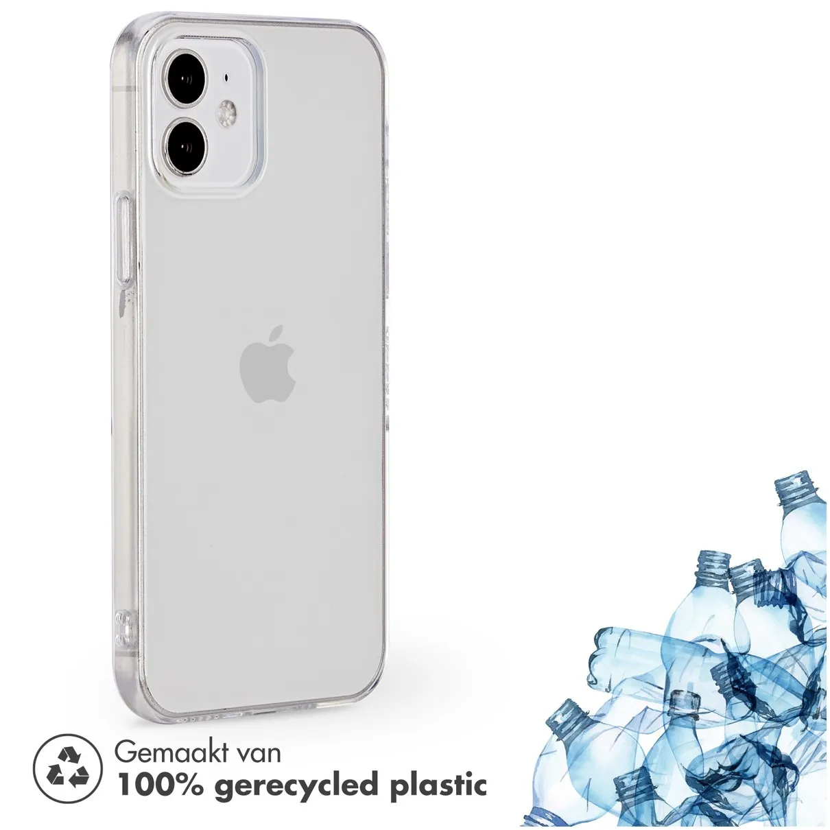 Accezz 100% Recycled Clear Backcover iPhone 12 (Pro)