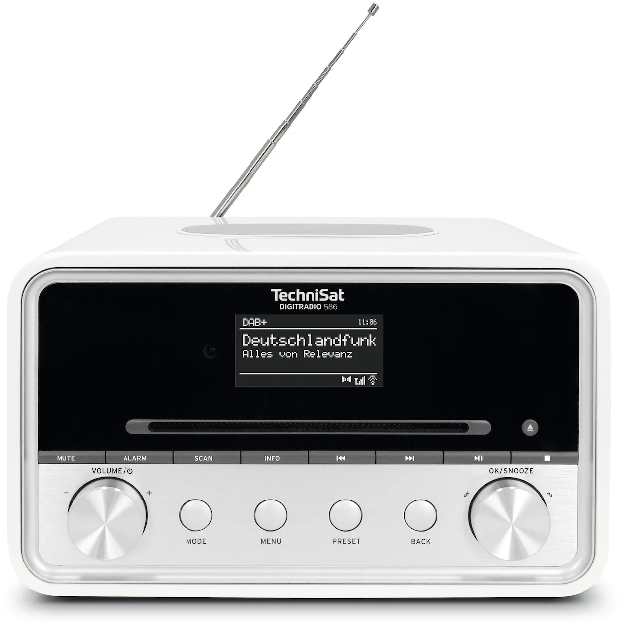 TechniSat Digitradio 586 Wit/zilver