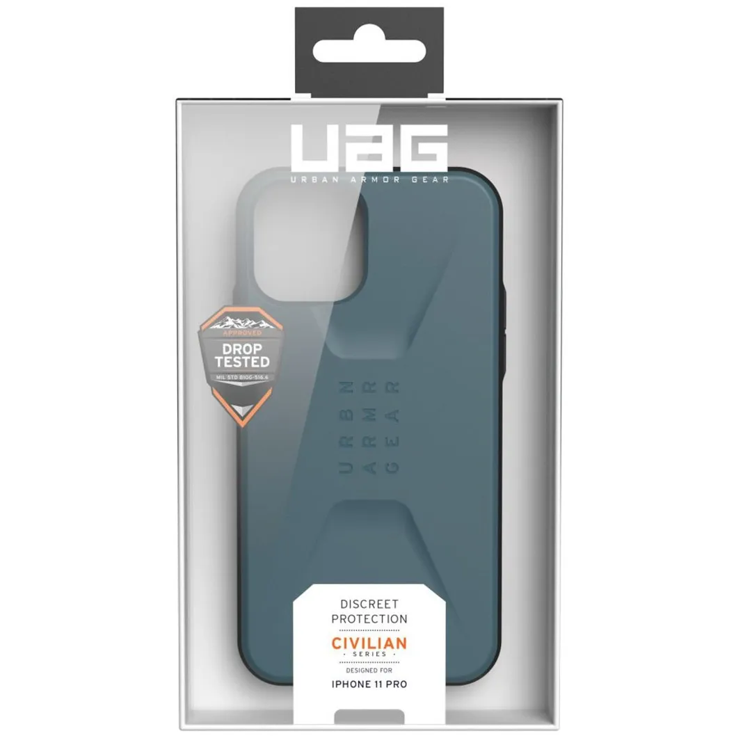 UAG Civilian Backcover iPhone 11 Pro Blauw