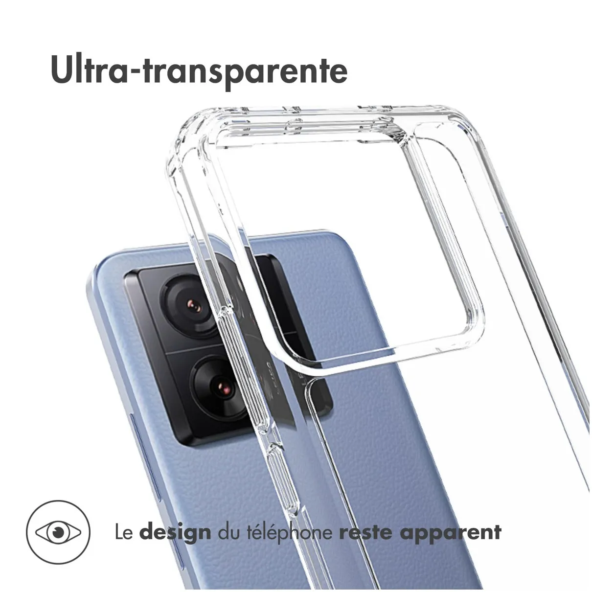 Accezz Xtreme Impact Backcover Xiaomi 13T / 13T Pro Transparant