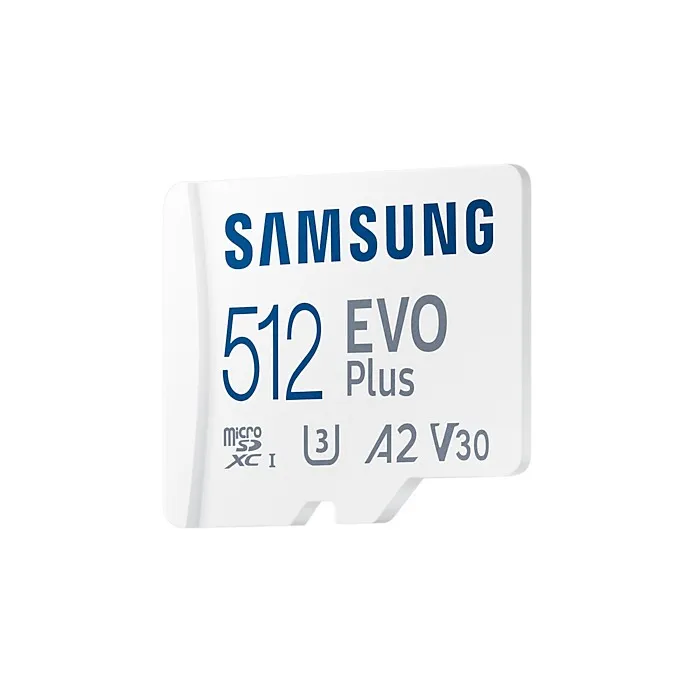 Samsung EVO Plus 512GB microSDXC + Adapter Wit