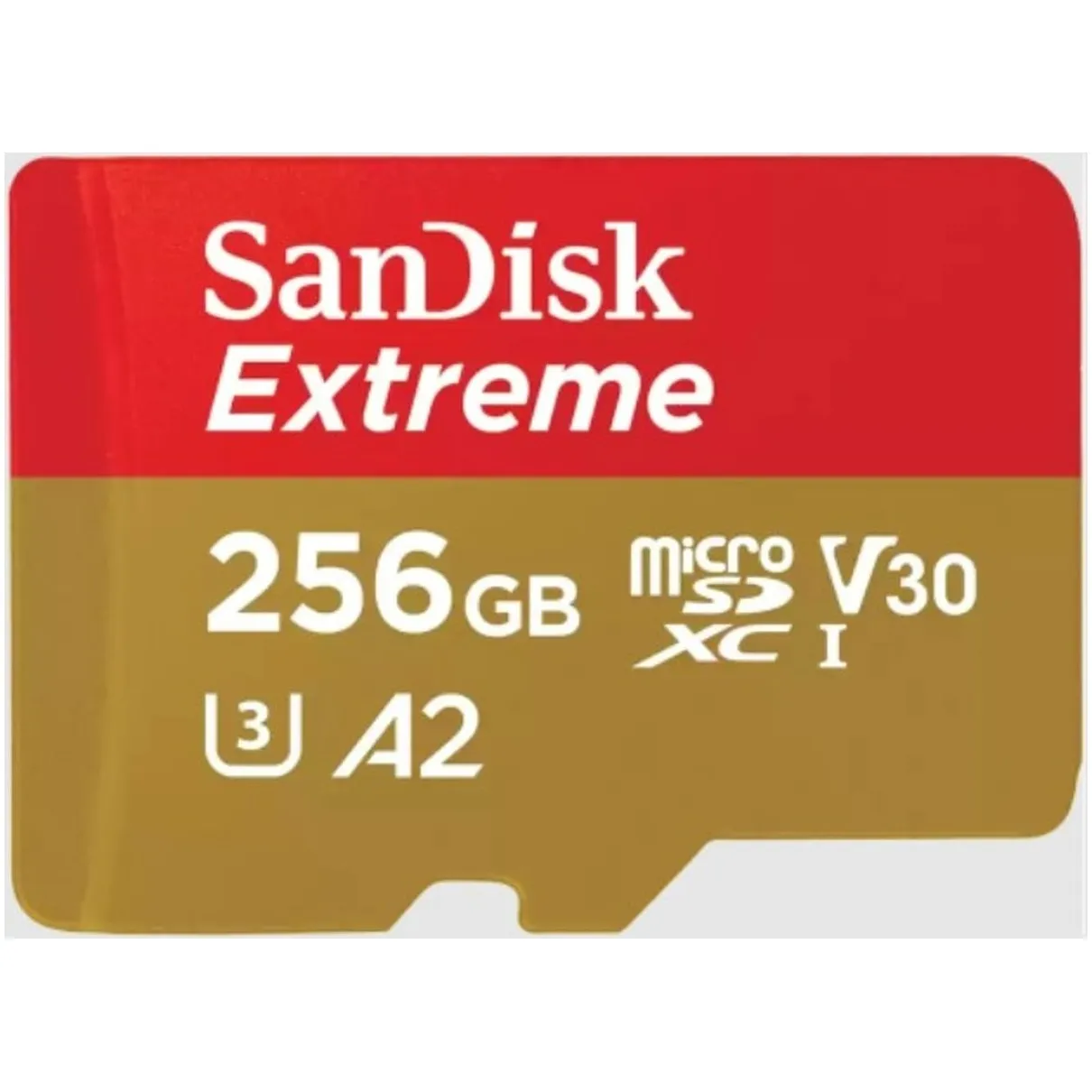 SanDisk MicroSDXC Extreme 256GB 190/130 mb/s - A2 - V30 - SDA - Rescue Pro DL 1Y