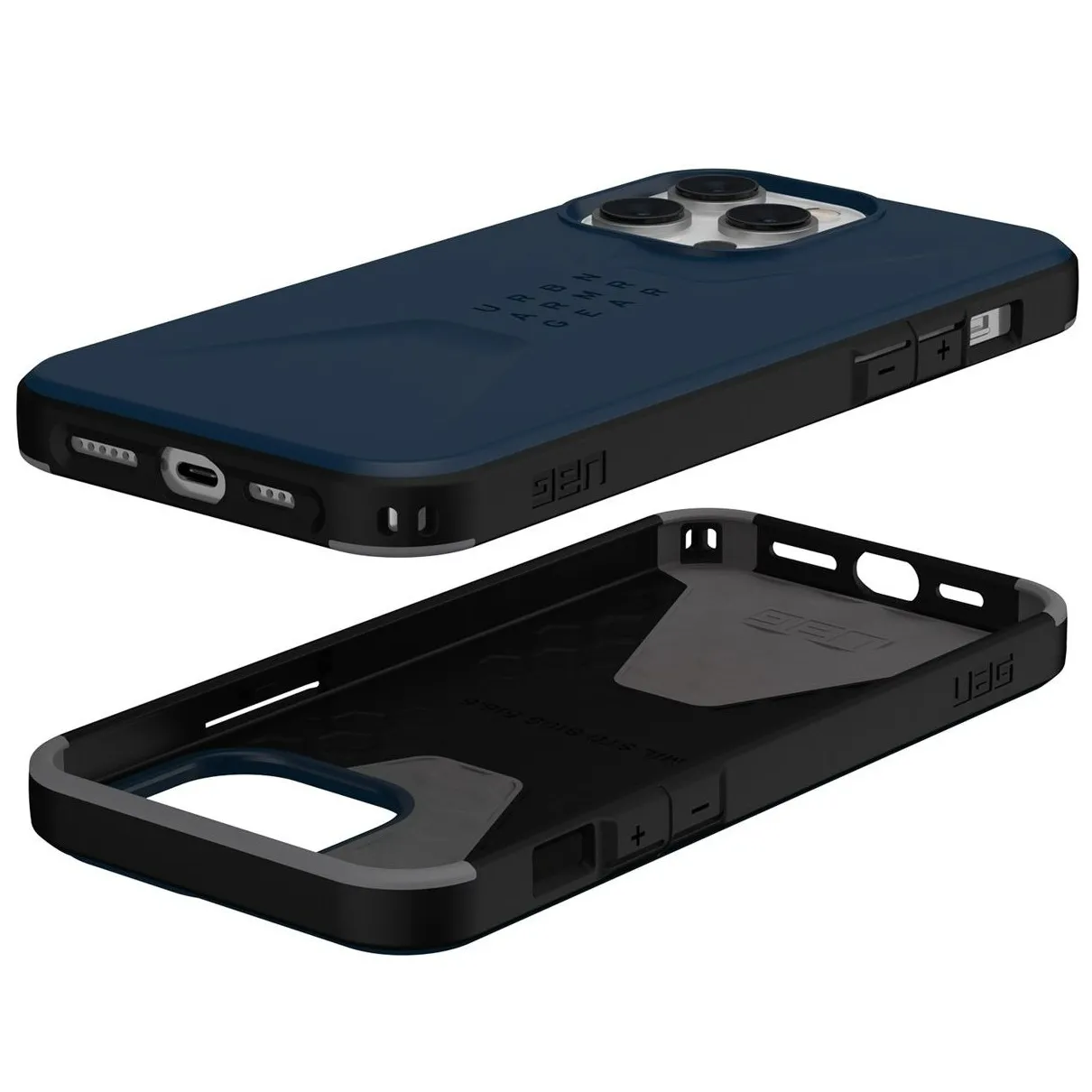 UAG Civilian Backcover MagSafe iPhone 14 Pro Max Blauw