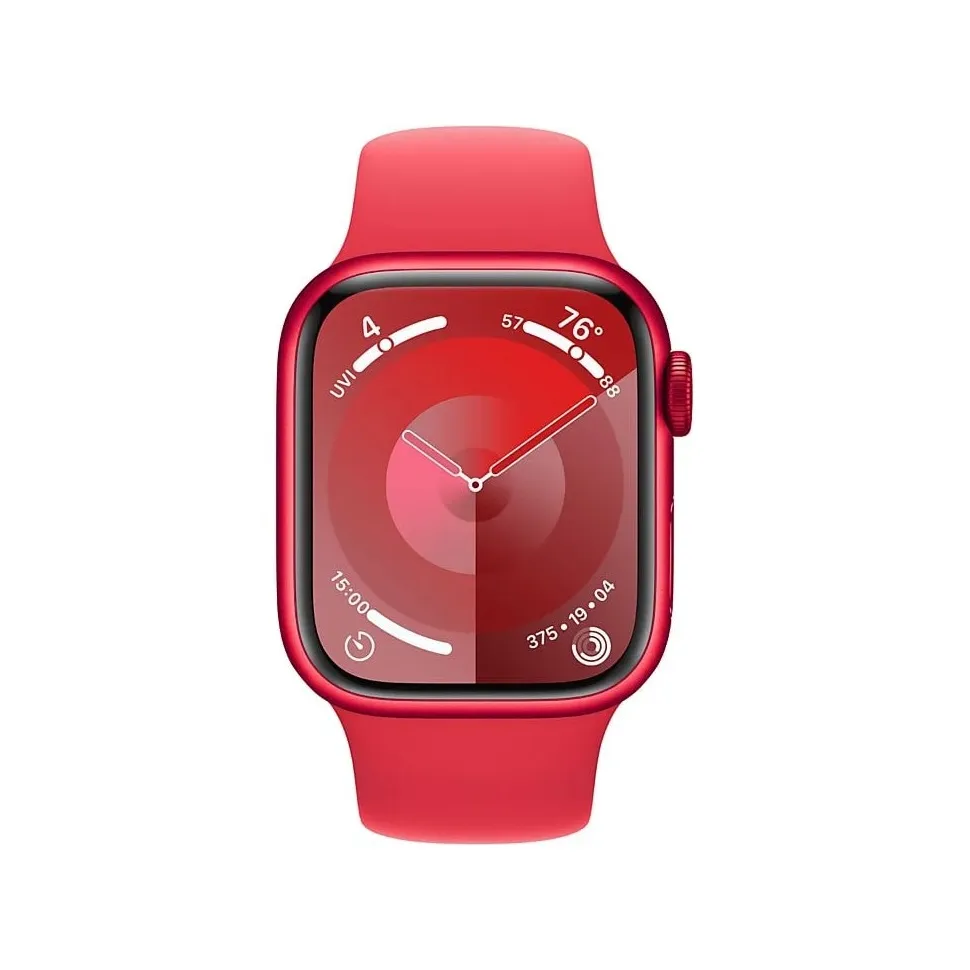 Apple Watch Series 9 41mm (PRODUCT)RED Aluminium Sportband M/L Rood