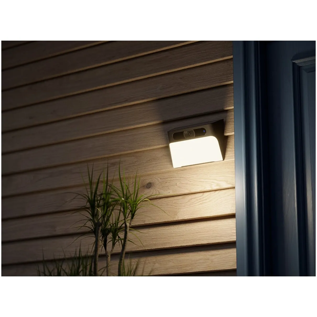 Anker 2K Battery Wall light Cam with solar panel
