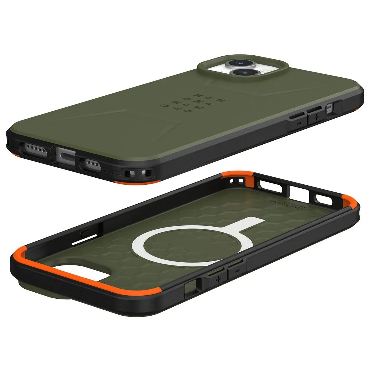 UAG Civilian Backcover MagSafe iPhone 15 Plus Groen