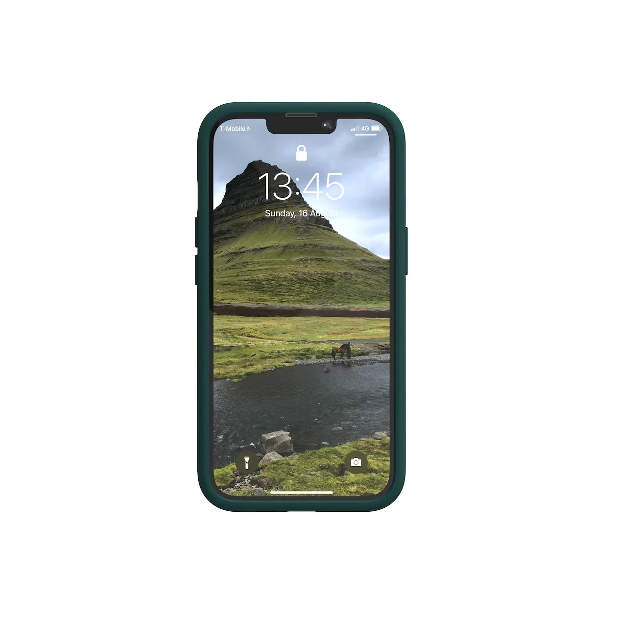 Njord Jord Cover voor Apple iPhone 13 Groen