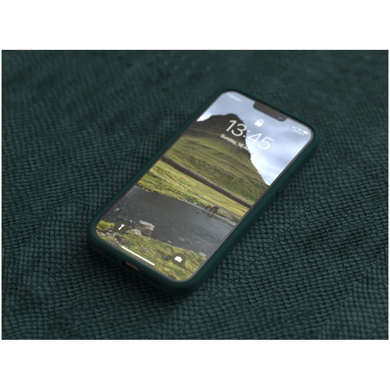 Njord Jord Cover voor Apple iPhone 13 Pro Max Groen