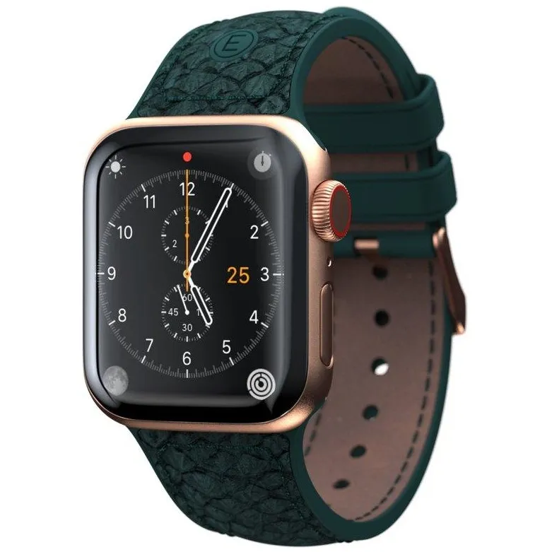 Njord Jord Watchband voor Apple Watch 40 mm Groen
