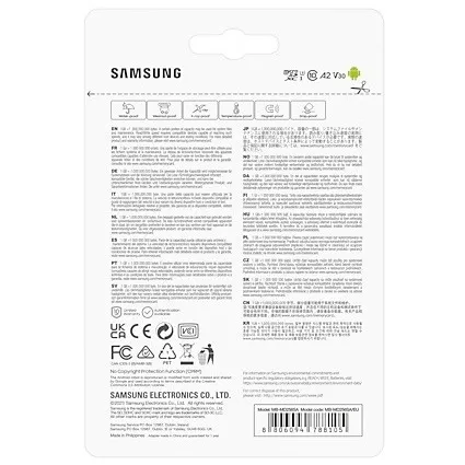 Samsung PRO Plus 256GB (2023) microSDXC + SD Adapter