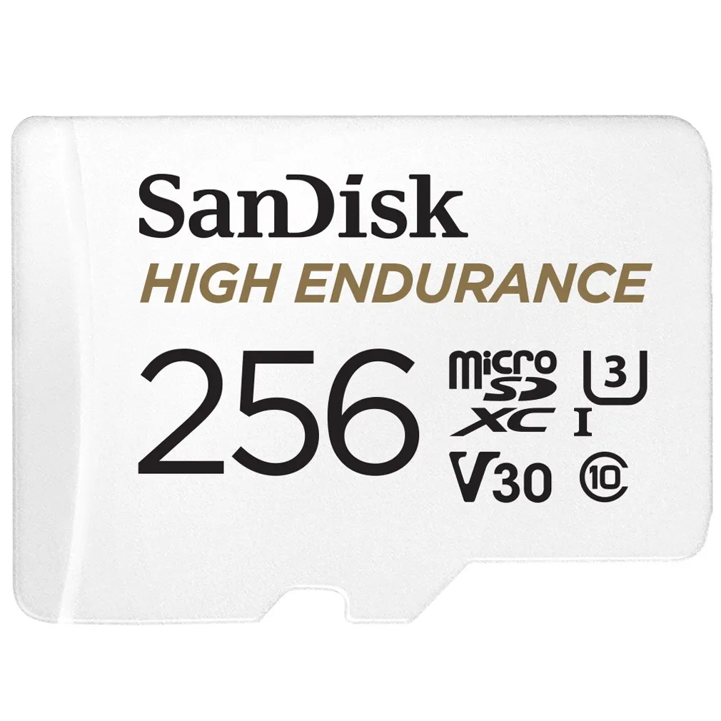 SanDisk MicroSDHC High Endurance 256GB incl SD adapter