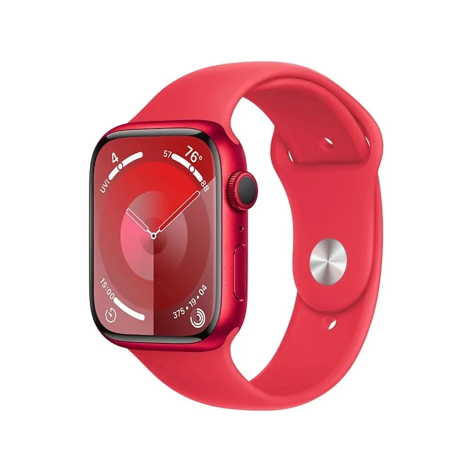 Apple Watch Series 9 45mm (PRODUCT)RED Aluminium Sportband S/M Rood