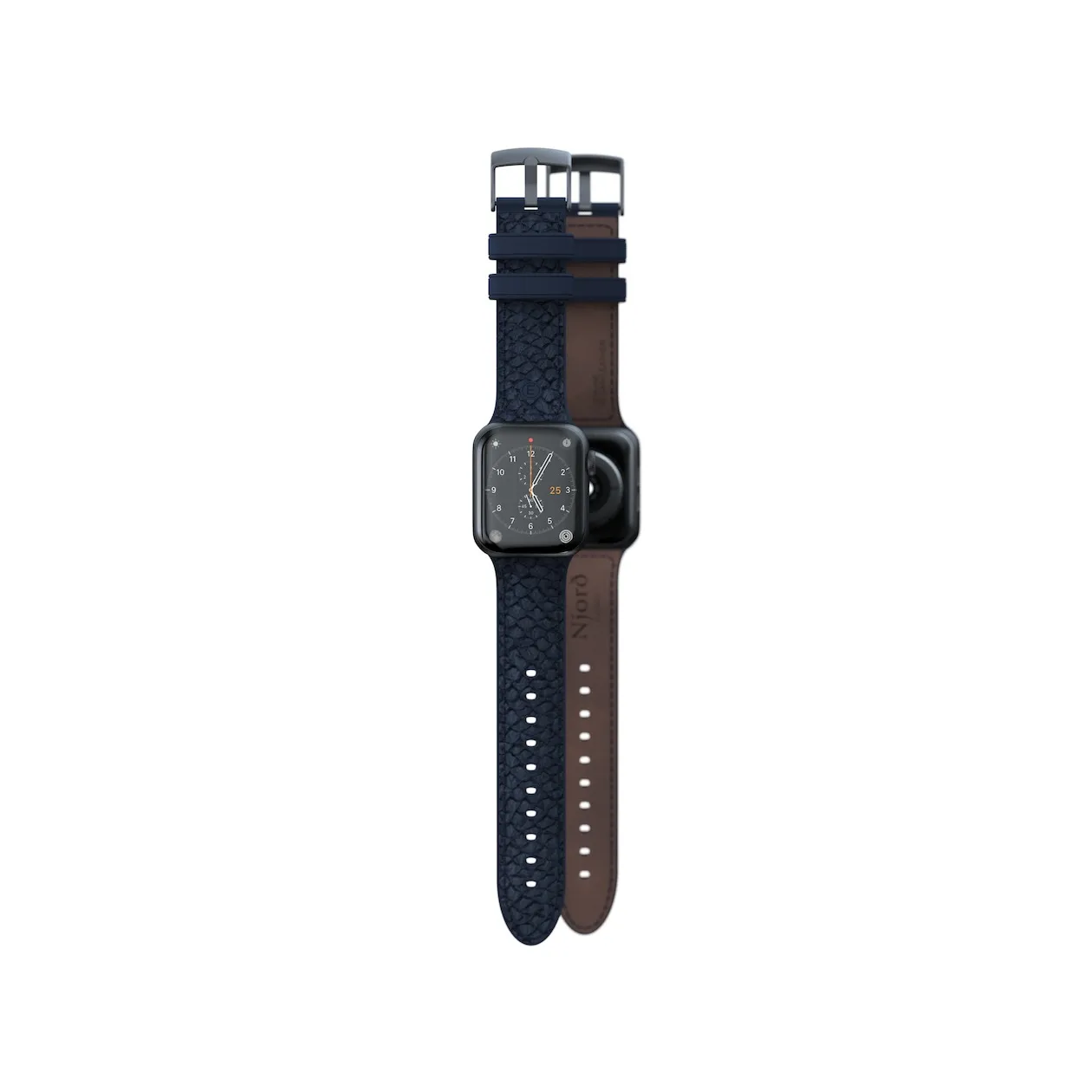 Njord Vatn Watchband voor Apple Watch 40 mm Petrol