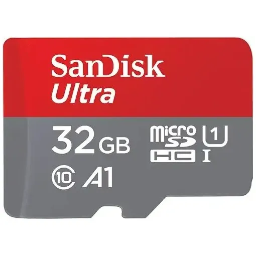 SanDisk MicroSDHC Ultra Android 32GB 120MB/s Class 10 A1 - 2pak
