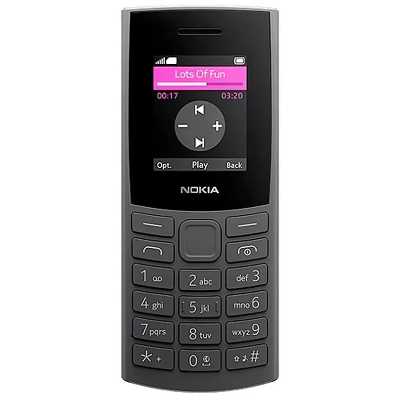 Nokia 105 4G Donkergrijs