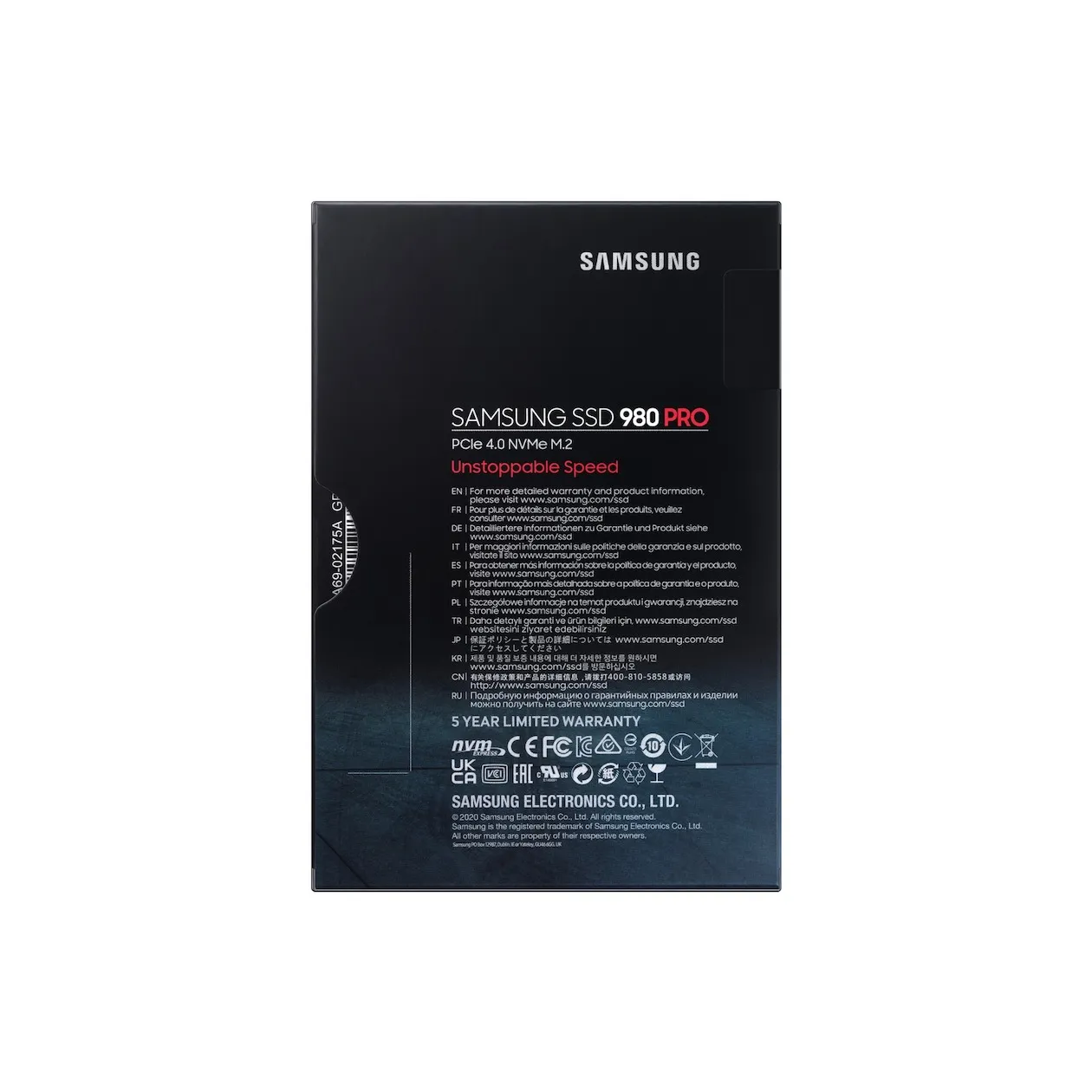 Samsung 980 PRO 1TB Zwart