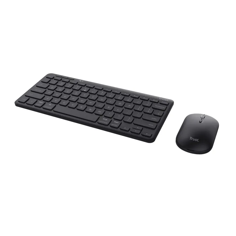 Trust Lyra Multi-Device Wireless Keyboard & Mouse Zwart