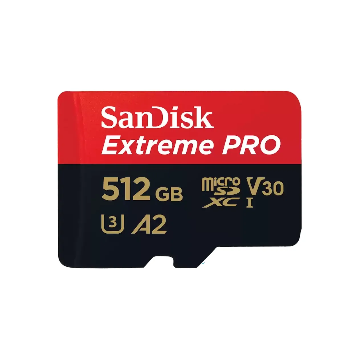 SanDisk MicroSDXC Extreme PRO 512GB 200/140 mb/s - A2 - V30 - SDA - Rescue Pro DL 2