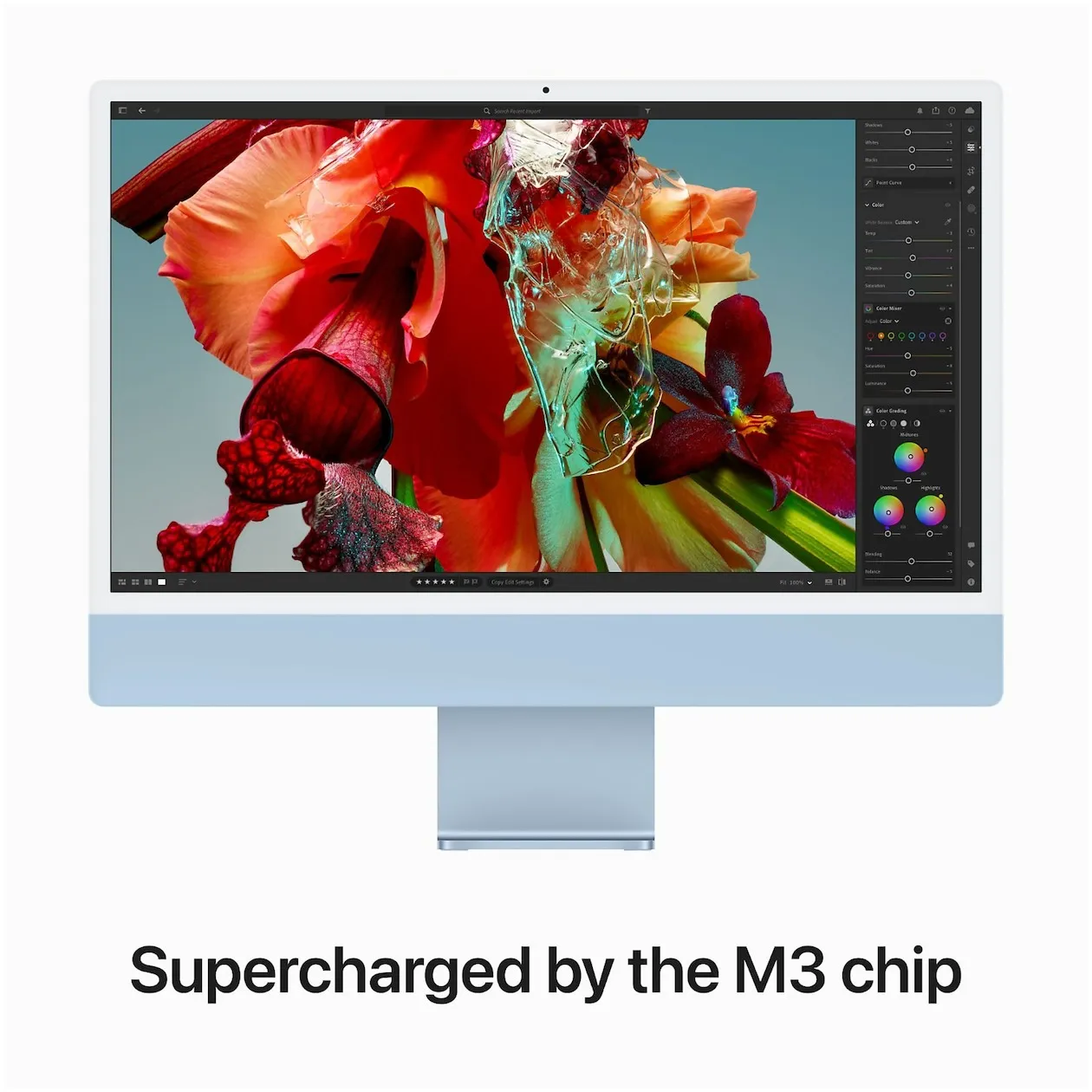 Apple iMac 24 (2023) M3 (8 core CPU/10 core GPU) 256GB Blauw