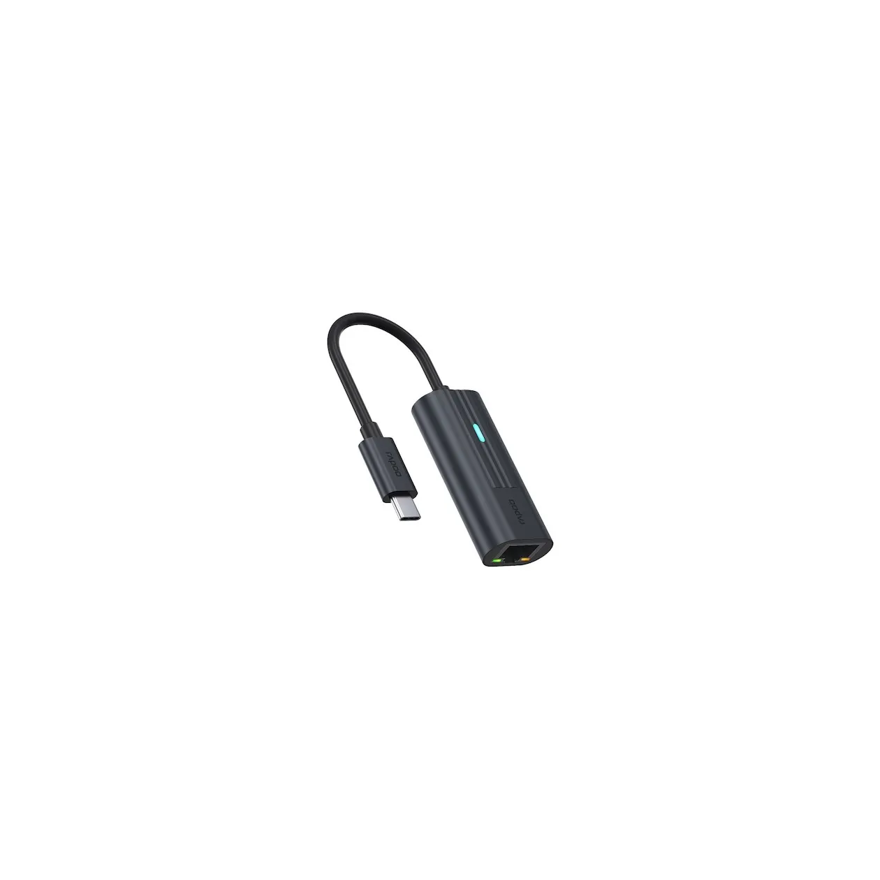 Rapoo USB-C Adapter, USB-C naar Gigabit LAN, grijs