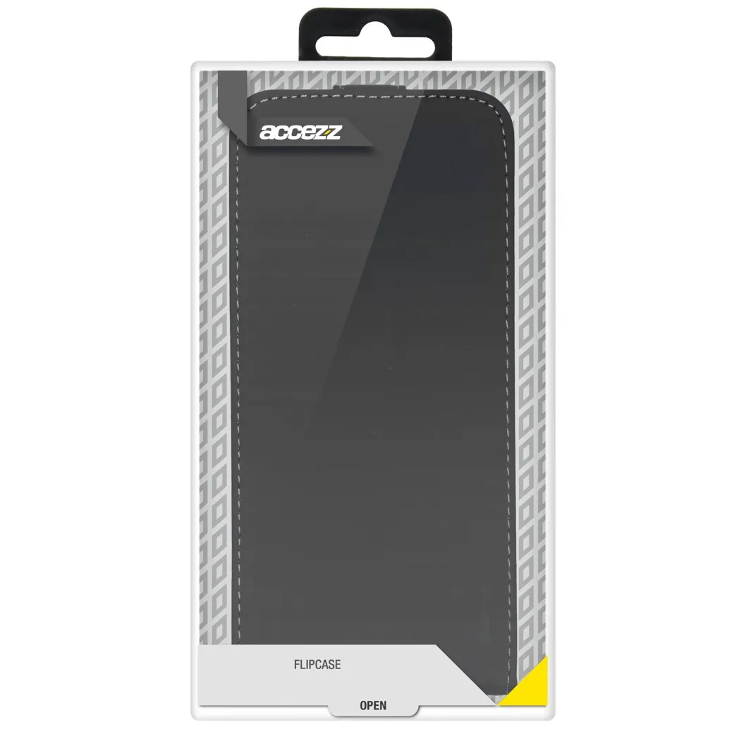 Accezz Flipcase iPhone 15 Pro Zwart