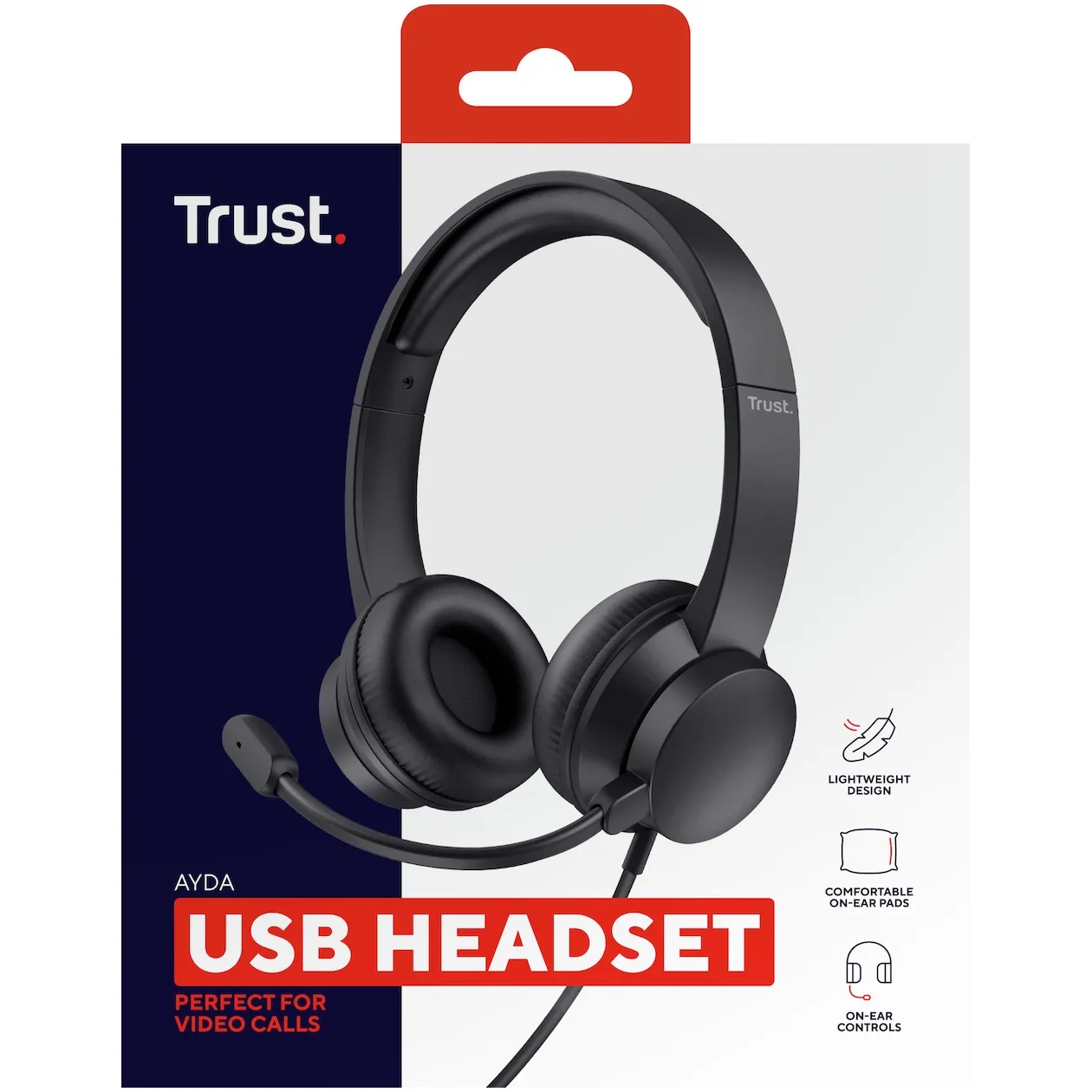 Trust Ayda Headset voor pc (USB)
