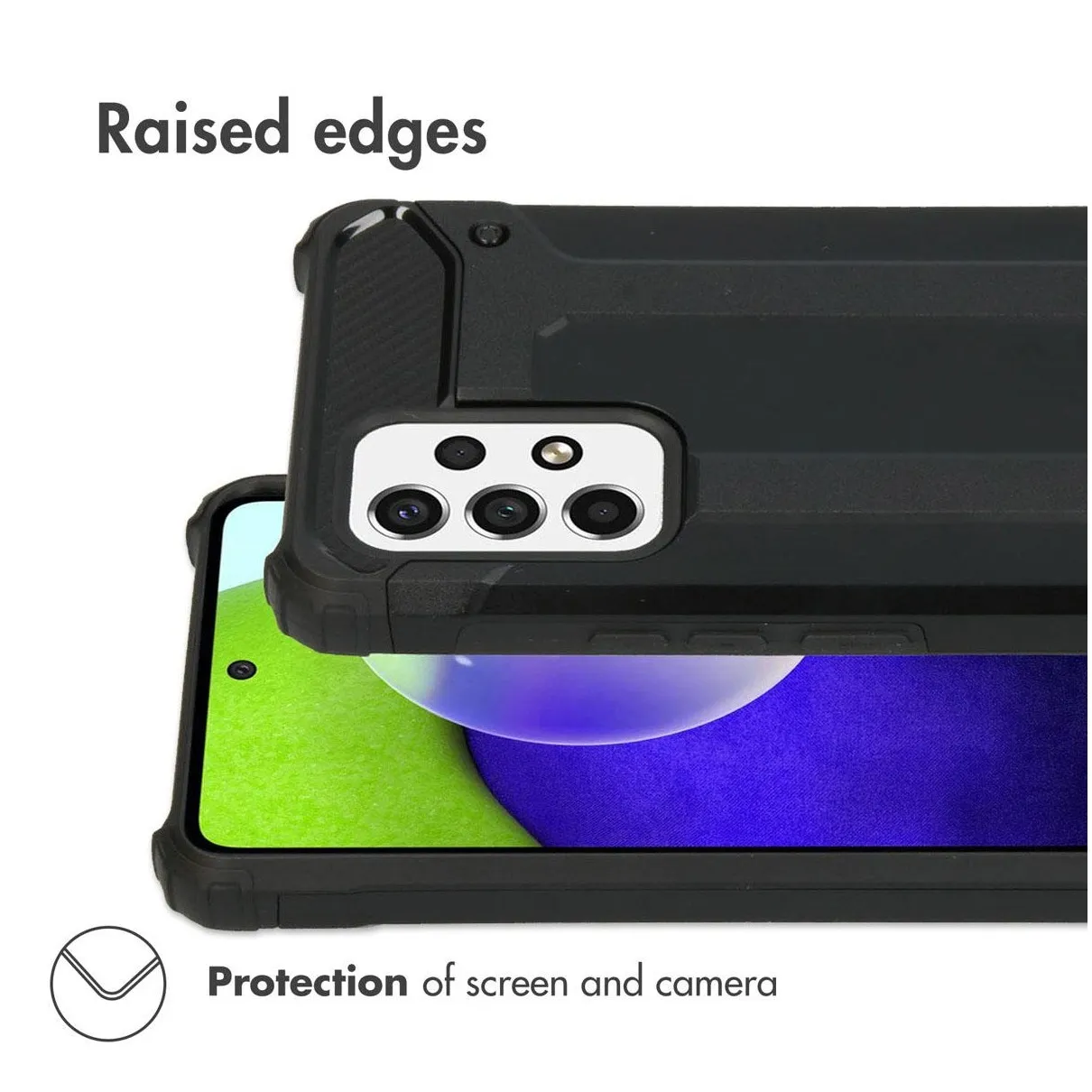 Accezz Rugged Xtreme voor Samsung Galaxy A53 Zwart