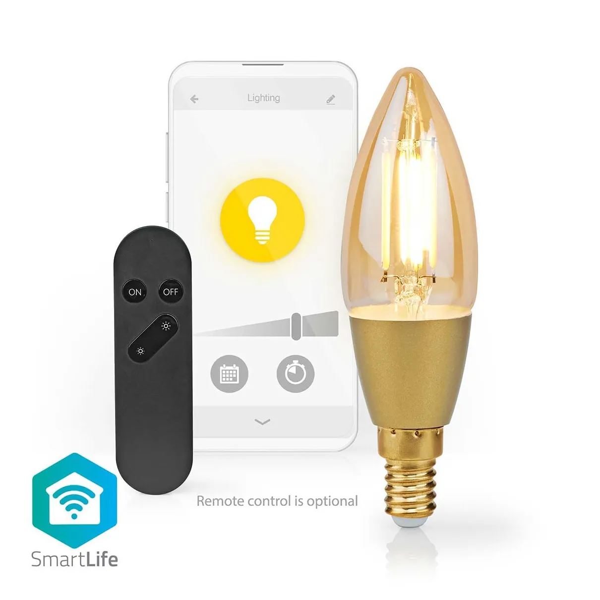 Nedis SmartLife LED Filamentlamp | Wi-Fi | E14