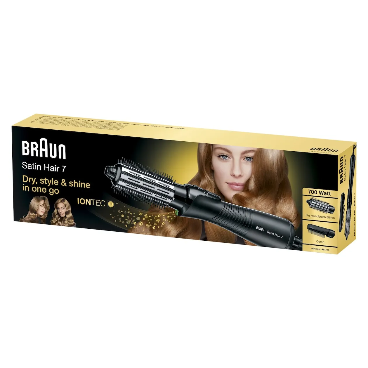 Braun AS720 Satin-Hair 7 Zwart