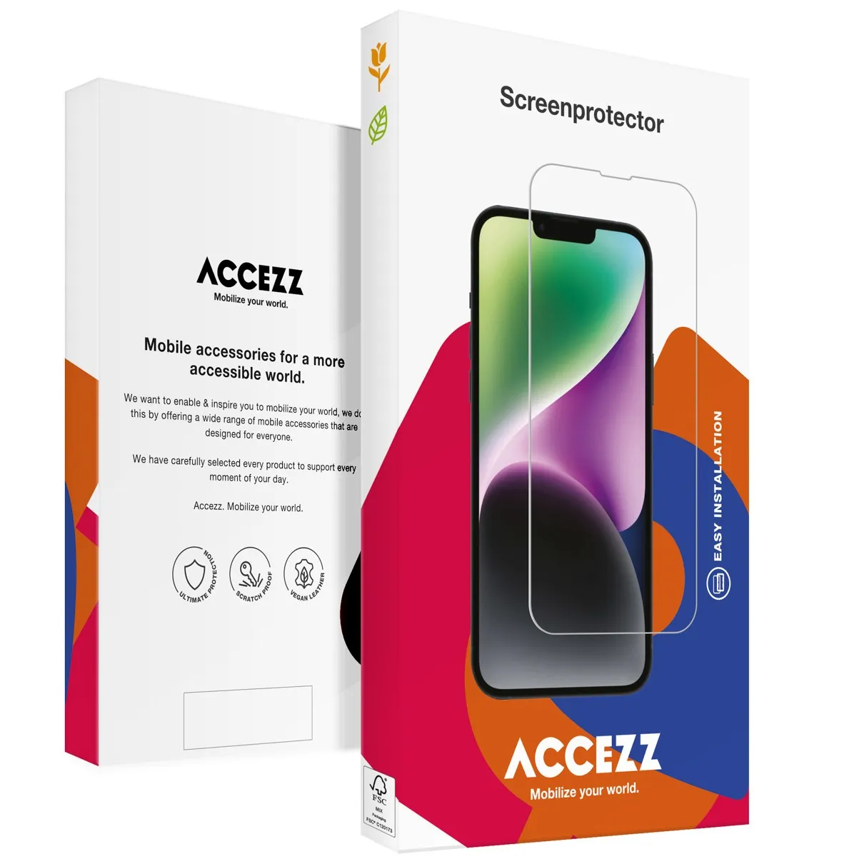 Accezz Gehard Glas Screenprotector Nothing Phone (2) Transparant