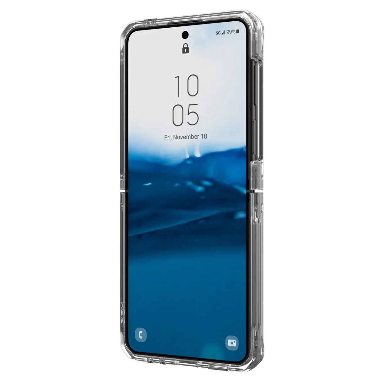 UAG Plyo Backcover Samsung Galaxy Z Flip 5 Transparant