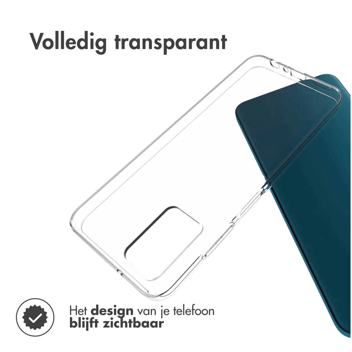 Accezz Clear Backcover Nokia G22 Transparant