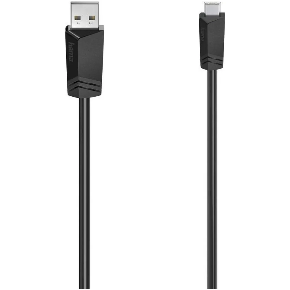 Hama Mini-USB-kabel, USB 2.0, 480 Mbit/s, 1,50 m