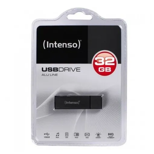 Intenso Alu Line 32GB (USB 2.0) Antraciet