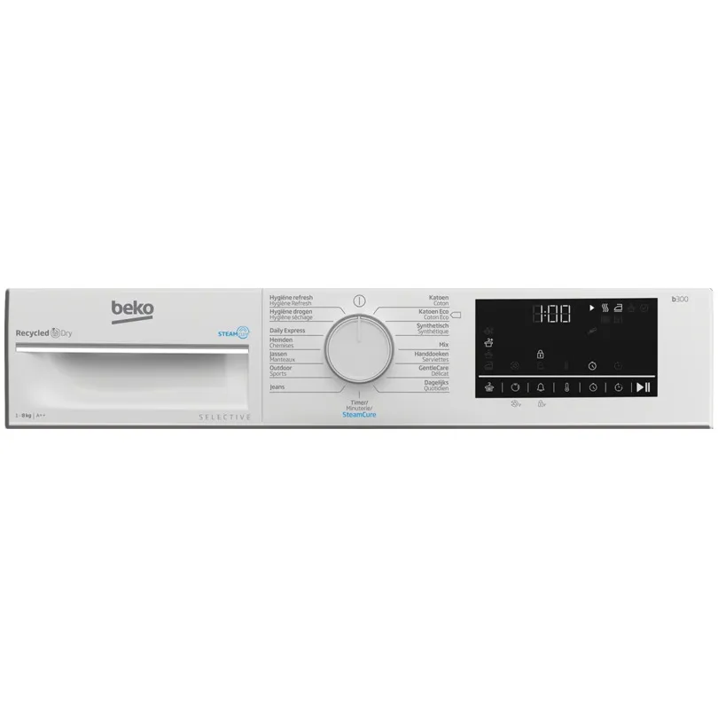Beko B3T6823WS2 - SteamCure Selective Line