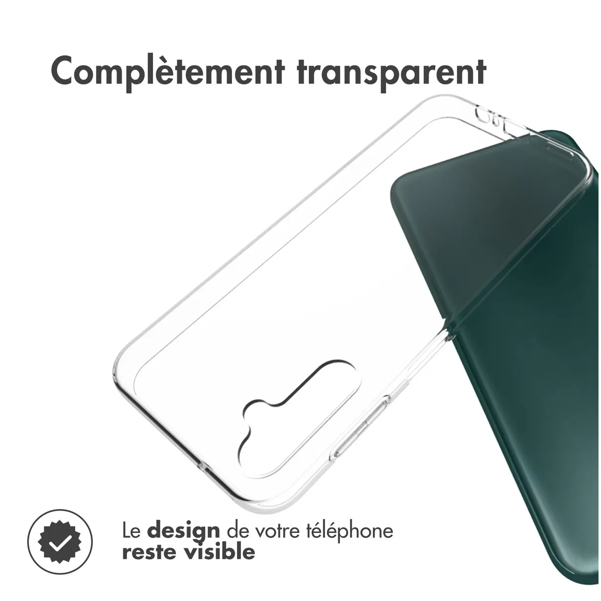 Accezz Clear Backcover Samsung Galaxy A14 (5G/4G) Transparant