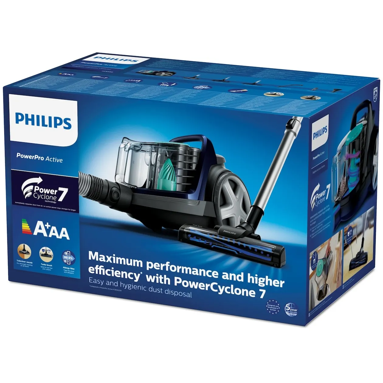 Philips FC9556/09 Blauw