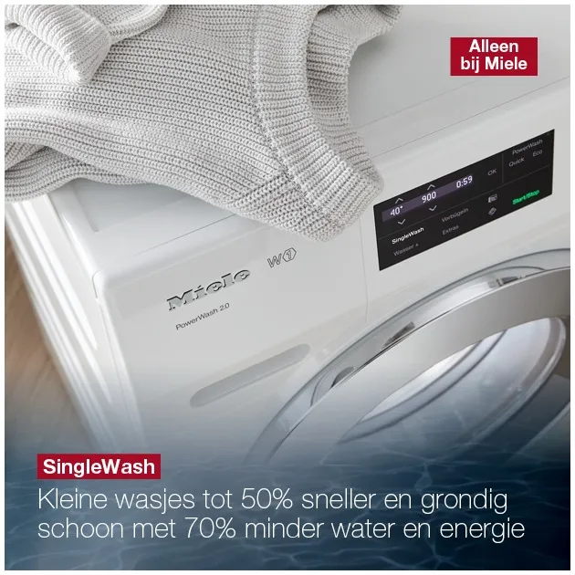 Miele WWV 980 WPS PowerWash TwinDos warm water
